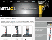 Tablet Screenshot of metaloil.com